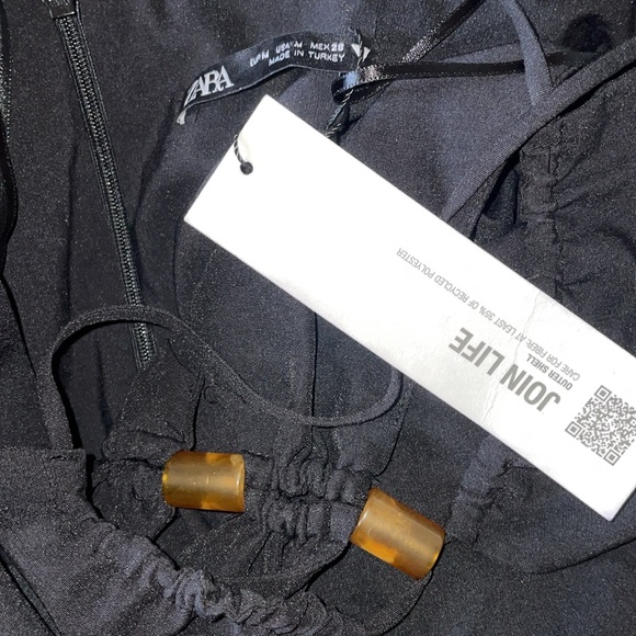 ZARA BEADED MIDI DRESS - Picture 9 of 11